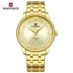 Naviforce 9272 Stainless Steel Men’s Watch- Golden - Image 4