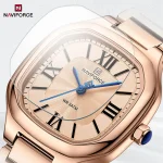 Naviforce 5042 Stainless Steel Ladies Watch- Rose Gold - Image 3