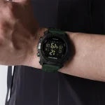 Naviforce 7104 Rubber Belt Men’s Watch- Green - Image 3
