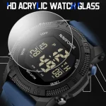 Naviforce 7104 Rubber Belt Men’s Watch- Blue - Image 3