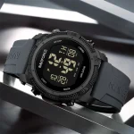 Naviforce 7104 Rubber Belt Men’s Watch- Gray - Image 2